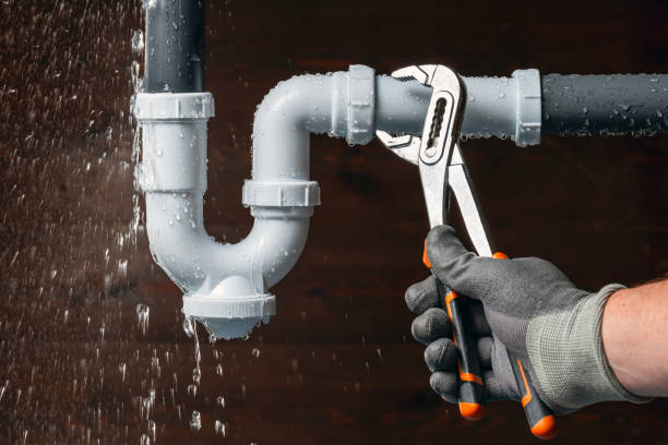 Professional Emergency Plumber technician working in Landers, CA